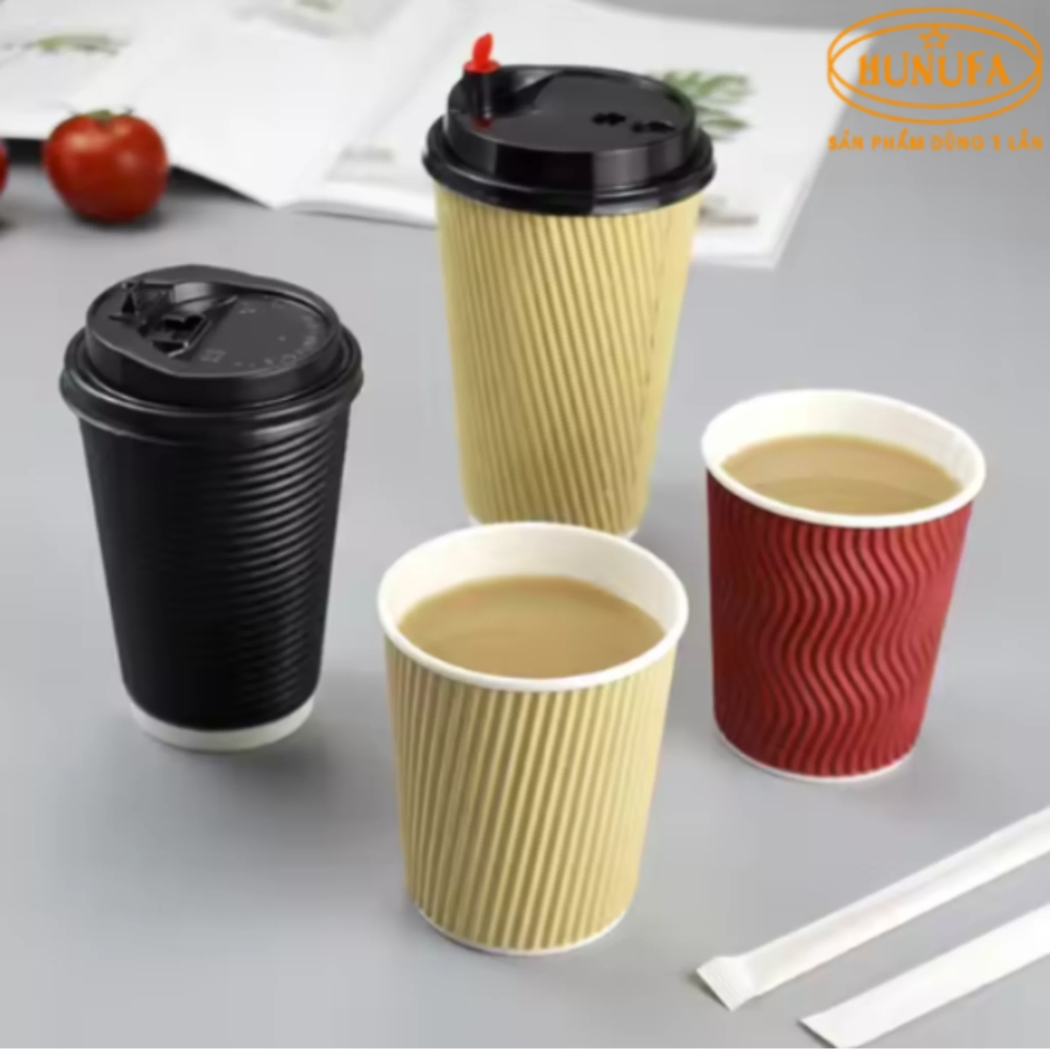 50+ Mẫu ly giấy cafe đẹp, độc đáo, giá rẻ, dùng mang đi phổ biến nhất