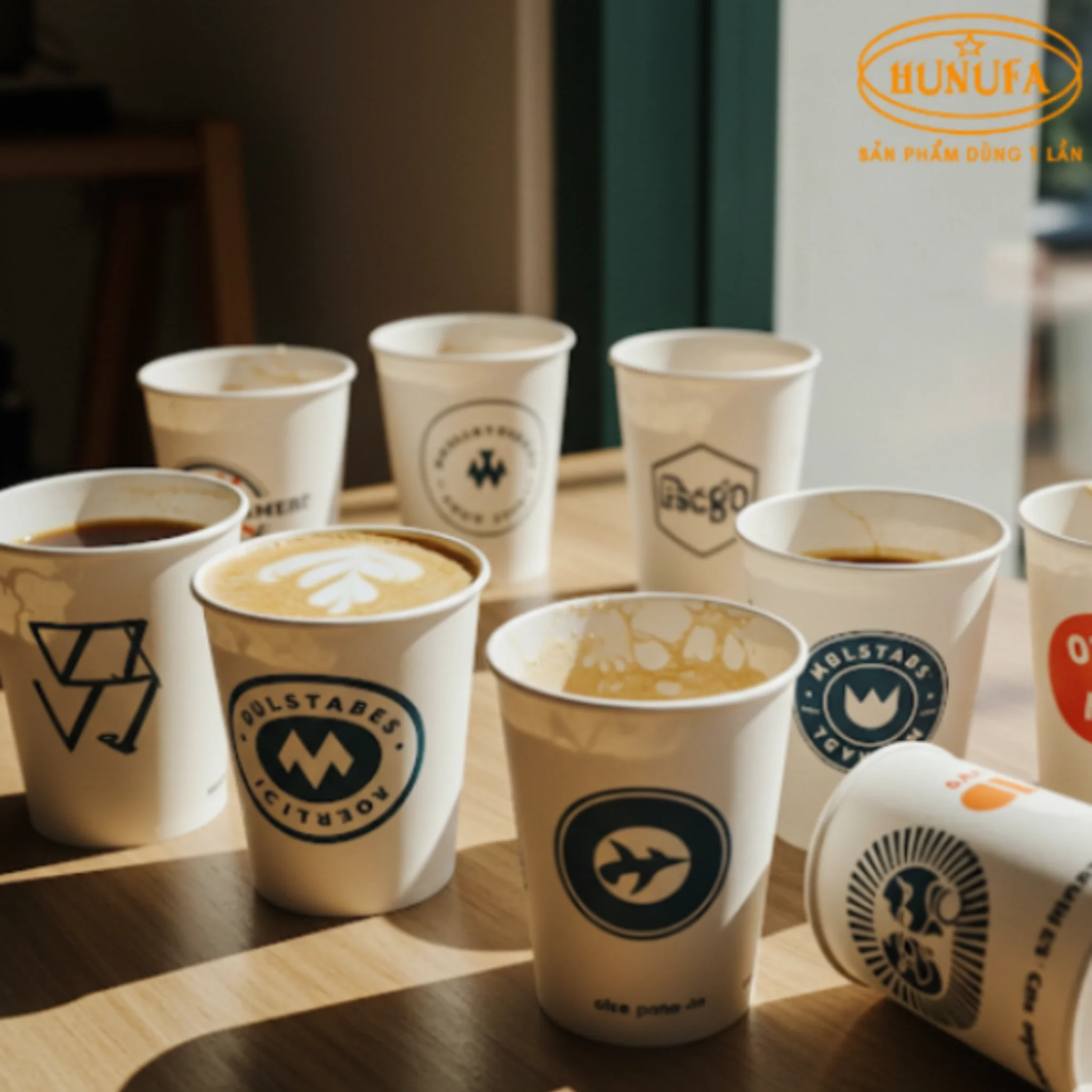 50+ Mẫu ly giấy cafe đẹp, độc đáo, giá rẻ, dùng mang đi phổ biến nhất